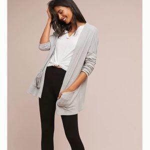 Anthropologie Anama Kiera Waffle Cardigan